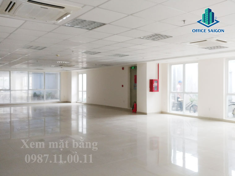 View tầng trệt diện tích 150m2 cho thuê tại Viễn Đông building