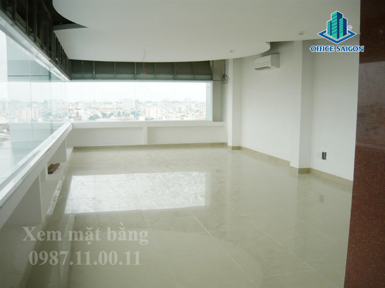 View tầng thượng phía trước cao ốc Mai Hồng Quế building