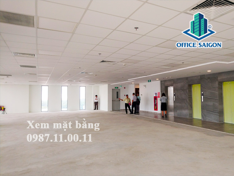 Diện tích trống tại tầng 11 văn phòng Park IX Building quận Tân Bình