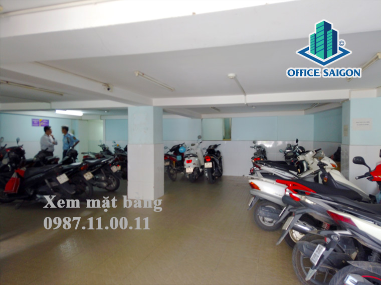 Hầm giữ xe có sức chứa lớn tại 181 PDL Building quận Phú Nhuận