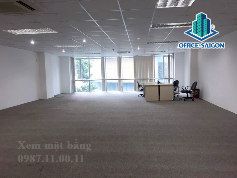 Diện tích 100m2 trống cho thuê tại toà nhà Việt Nam Business Center quận 1