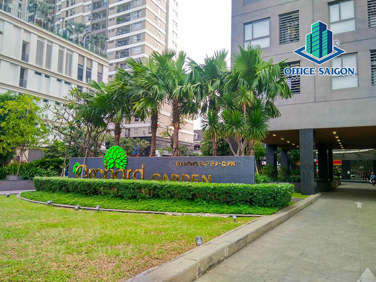 Bảng tên văn phòng cho thuê Orchard Garden quận Phú Nhuận