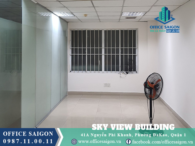 Diện tích 70m2 sắp hết hạng hợp đồng tại toà nhà Sky View Building quận 1