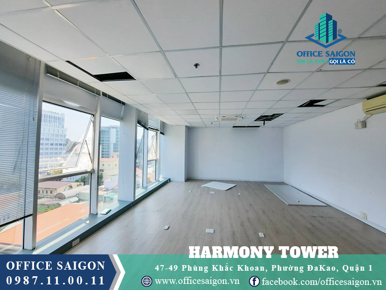 Mặt bằng tầng 3 sắp hoàng thiện bàn giao cho khách tại Harmony Tower quận 1