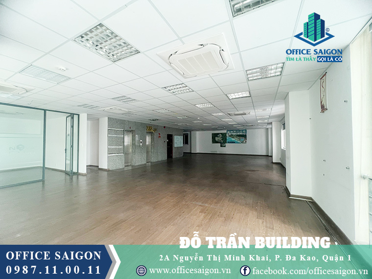 Văn phòng cho thuê tại Đỗ Trần building trần cao thông thoáng