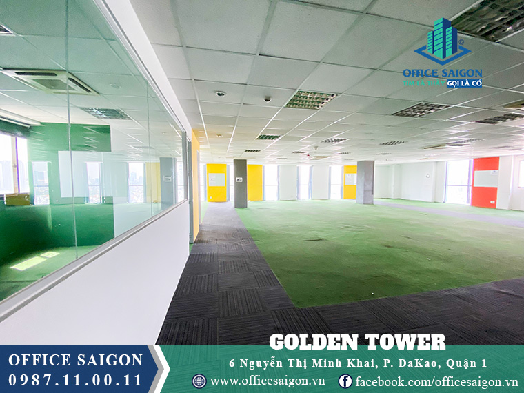 Cho thuê văn phòng tại toà nhà Golden Tower quận 1