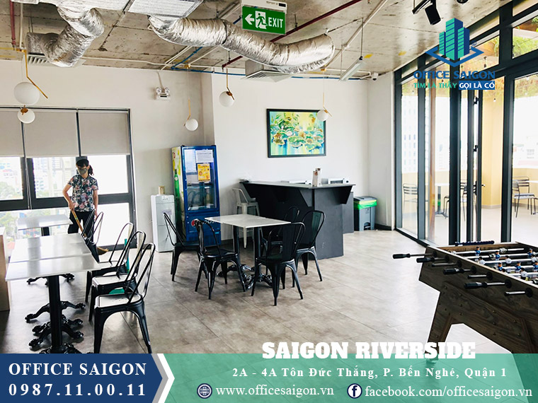 Quản lý tòa nhà Saigon Riverside Office quận 1hỗ trợ khách xem mặt bằng