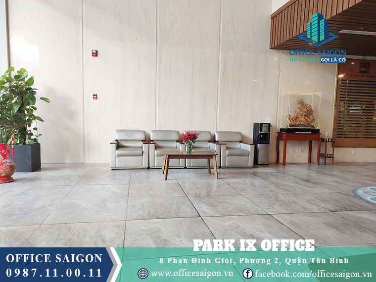 Office Saigon hỗ trợ khách xem mặt bằng thực tế tại Park IX Building quận Tân Bình