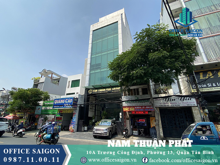 Tổng quan văn phòng cho thuê tại toà nhà Nam Thuận Phát Quận Tân Bình