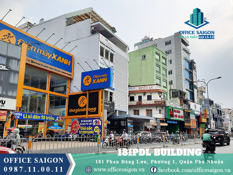 Tòa nhà 181 PDL Building số 181 Phan Đăng Lưu Quận Phú Nhuận