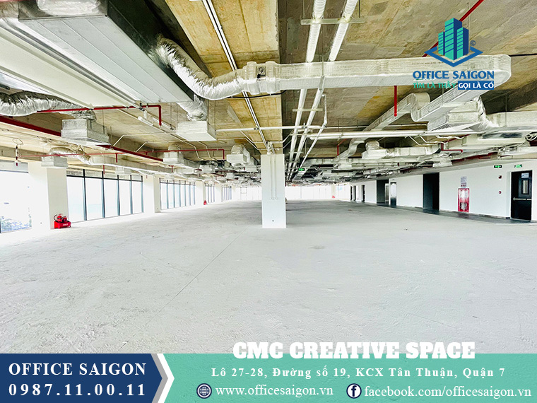 Văn phòng cho thuê toà nhà CMC Creative Space Quận 7