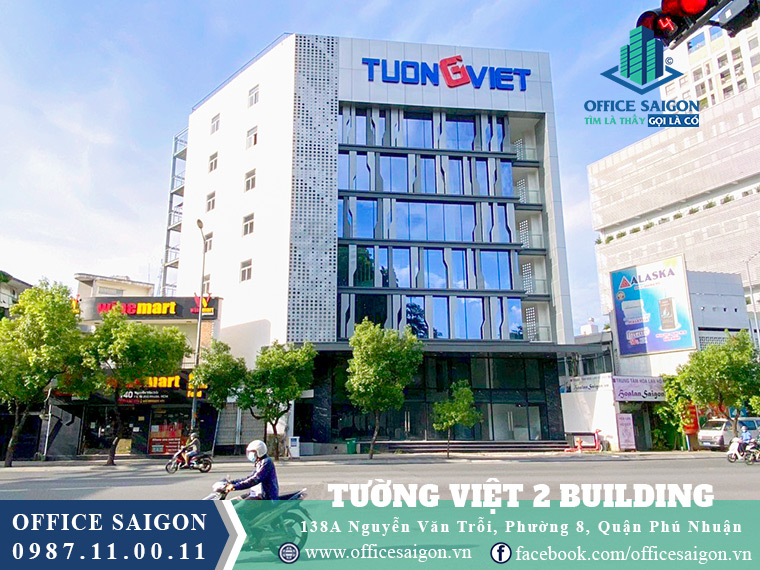 Văn phòng cho thuê toà nhà Tường Việt 2 Quận Phú Nhuận