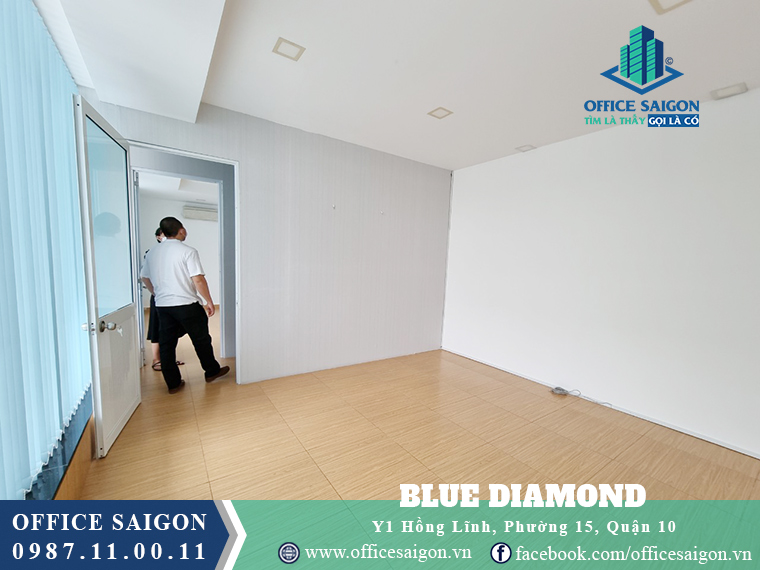 Văn phòng cho thuê tại Blue Diamond building 200m2