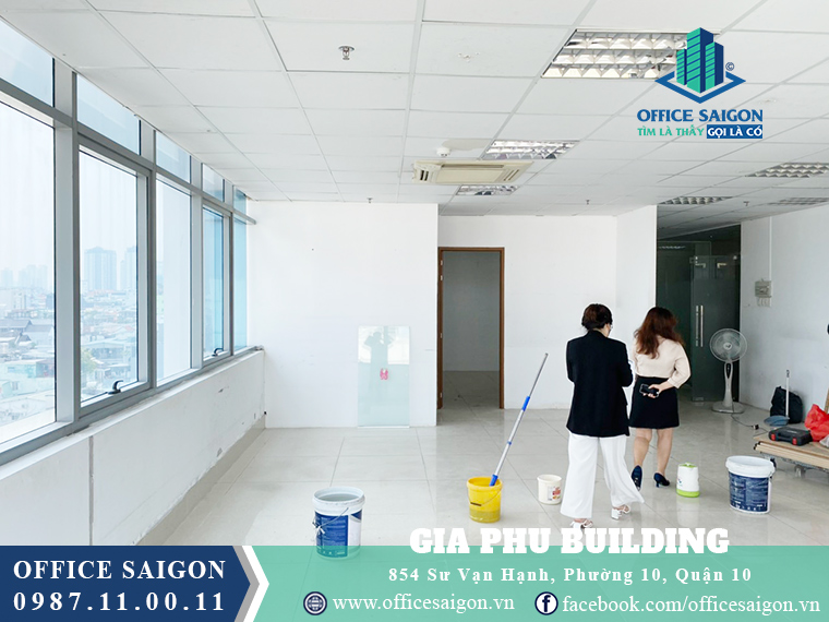 Cho thuê văn phòng tại tòa nhà Gia Phú Building quận 10