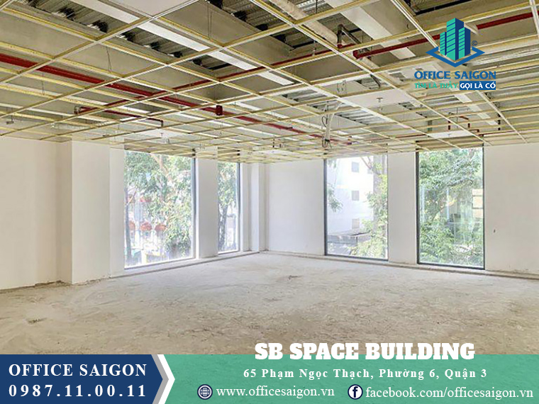 Sàn văn phòng cho thuê toà nhà SB Space Building quận 3