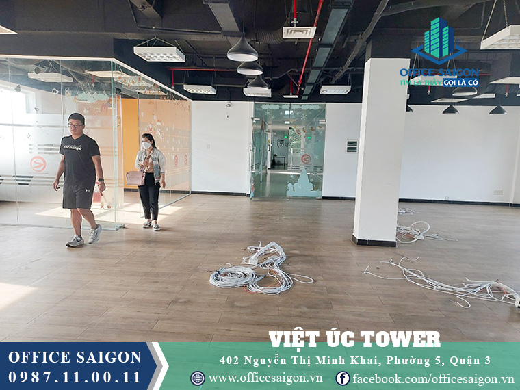 Mặt bằng 150m2 tại tầng 6 văn phòng cho thuê toà nhà Việt Úc Tower Quận 3