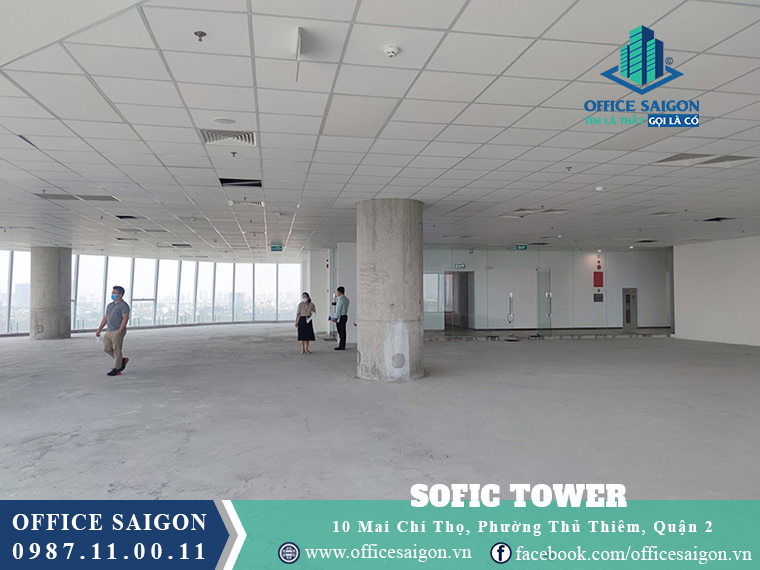 Văn phòng cho thuê toà nhà Sofice Tower Quận 2