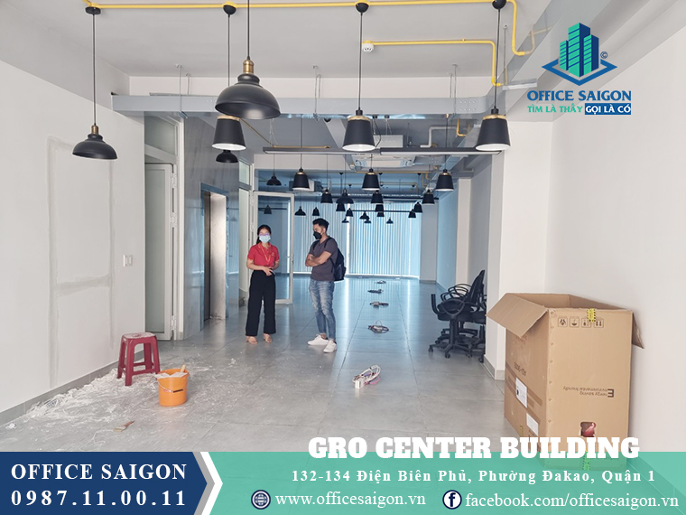 Quản lỹ văn phòng Gro Center Quận 1 hỗ trợ khách