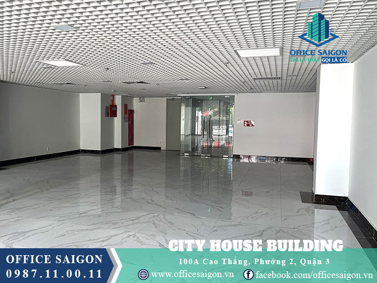 Sàn trống giá tốt tại toà nhà văn phòng cho thuê City House Cao Thắng Quận 3