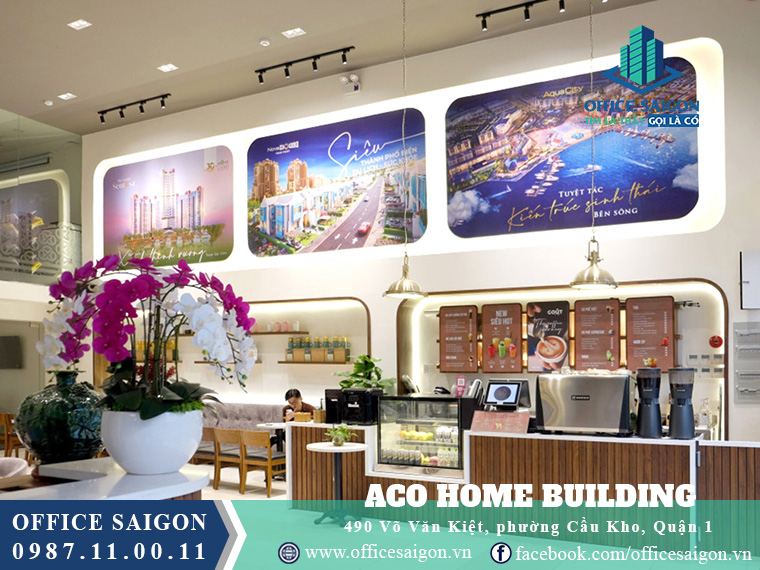 Khu vực tiện ích oà nhà Aco Home building Quận 1