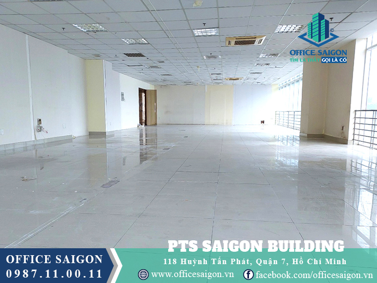 Diện tích 180m2 tại tầng 2 toà nhà văn phòng cho thuê PLS Saigon Building Quận 7