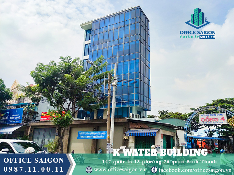 Tổng quan toà nhà văn phòng cho thuê K Water Building Quận Bình Thạnh