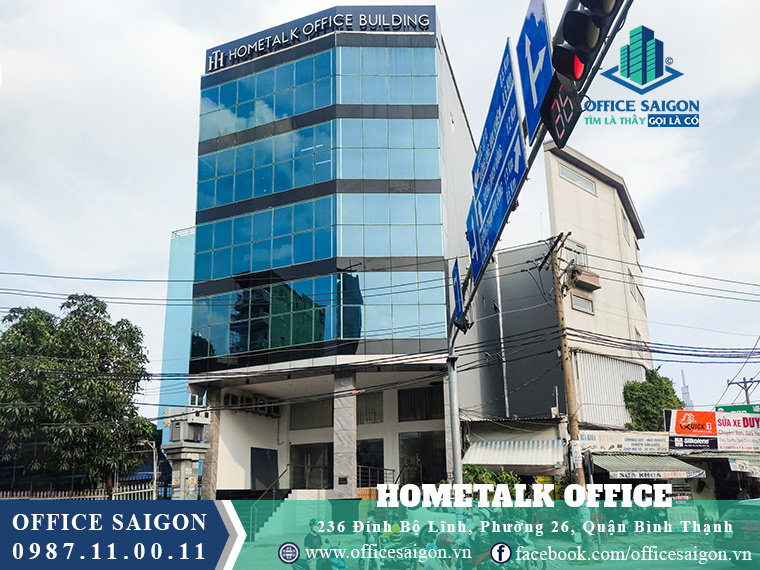 Văn phòng cho thuê Hometalk Office Building Quận Bình Thạnh