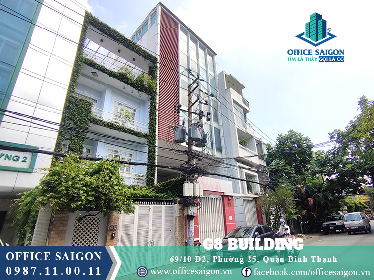 Toà nhà G8 Building văn phòng cho thuê quận Bình Thạnh