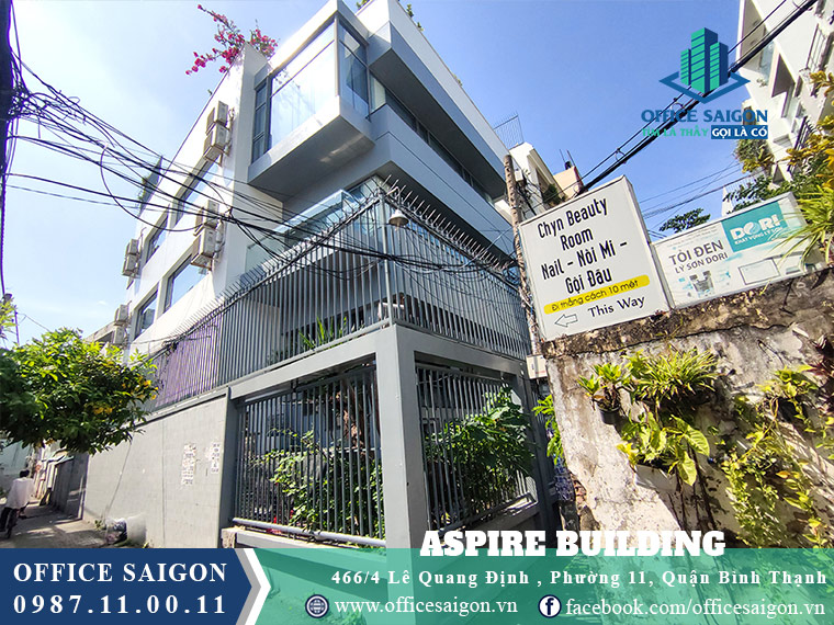 Toà nhà Aspire building văn phòng cho thuê quận Bình Thạnh