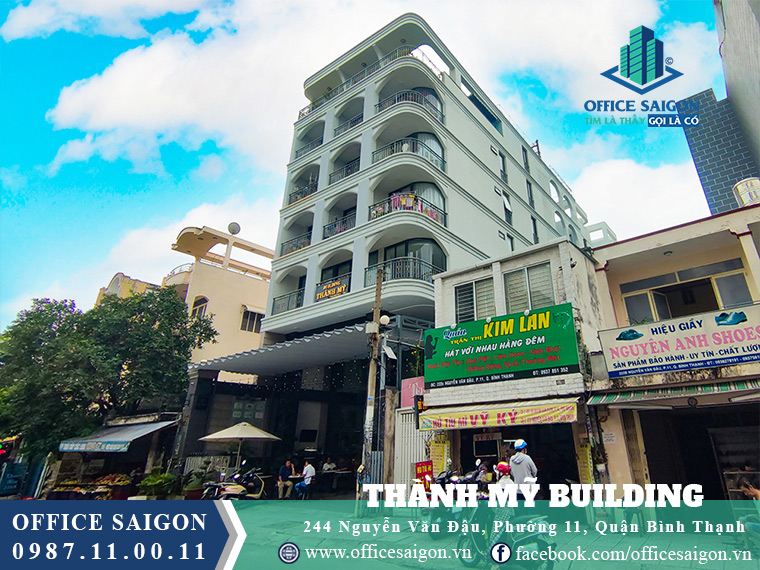 Toà nhà Thành Mỹ Building văn phòng cho thuê Quận Bình Thạnh