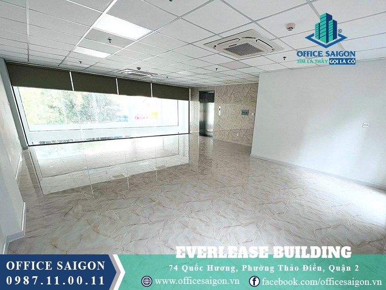 Sàn trống giá tốt toà nhà văn phòng cho thuê Everlease 2 building Quận 2