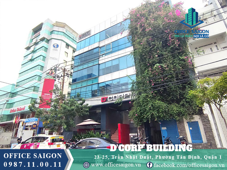 Toà nhà D'Corp Building văn phòng cho thuê quận 1