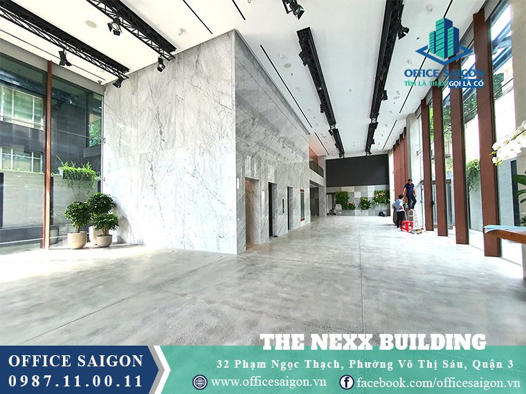 Sàn trống văn phòng cho thuê The Nexx Building quận 3