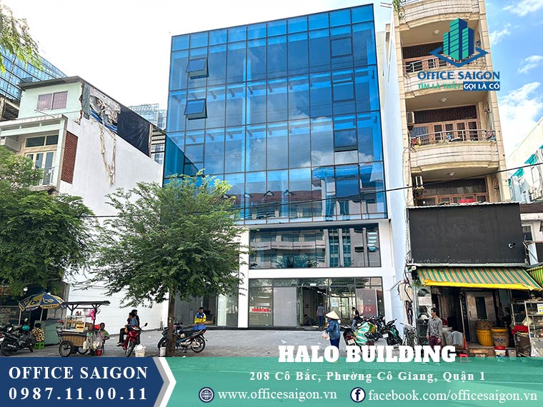 Toà nhà Halo Building Cô Bắc văn phòng cho thuê quận 1