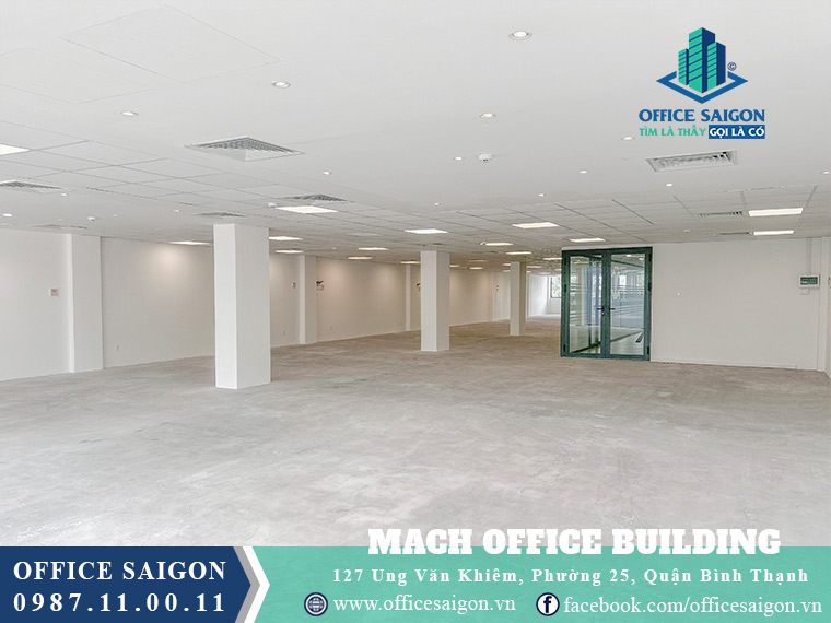 Hỗ trợ xem mặt bằng tại Mach Office Building quận Bình Thạnh