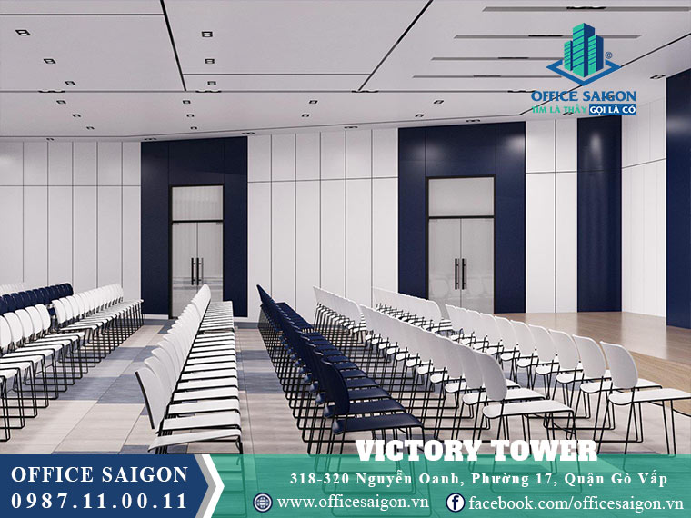 Phòng hội thảo toà nhà Victory Tower quận Gò Vấp