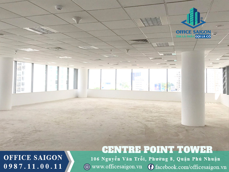 Xem mặt bằng toà nhà Centre Point Tower văn phòng cho thuê quận Phú Nhuận