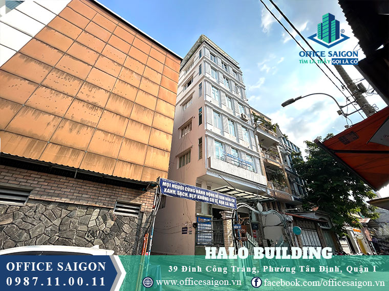 Toà nhà Halo Building Đinh Công Tráng quận 1