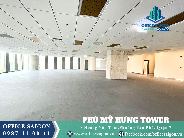 Hỗ trợ xem mặt bằng giá tốt tại văn phòng cho thuê Phú Mỹ Hưng tower quận 7