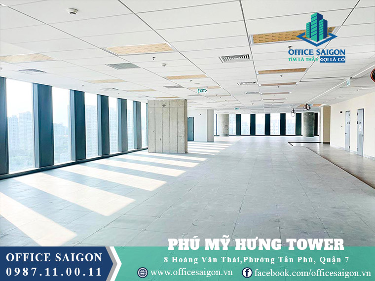 Sàn trống giá tốt tại toà nhà Phú Mỹ Hưng Tower