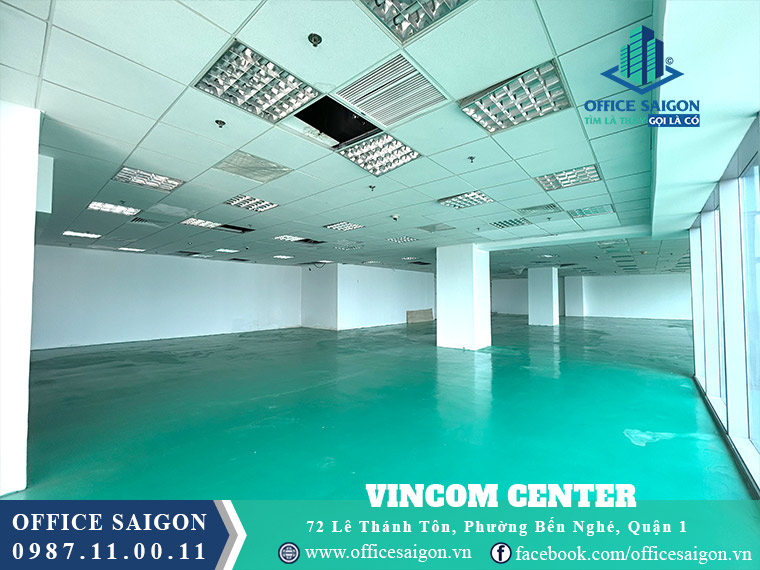 Mặt bằng cho thuê toà nhà Vincom Center quận 1