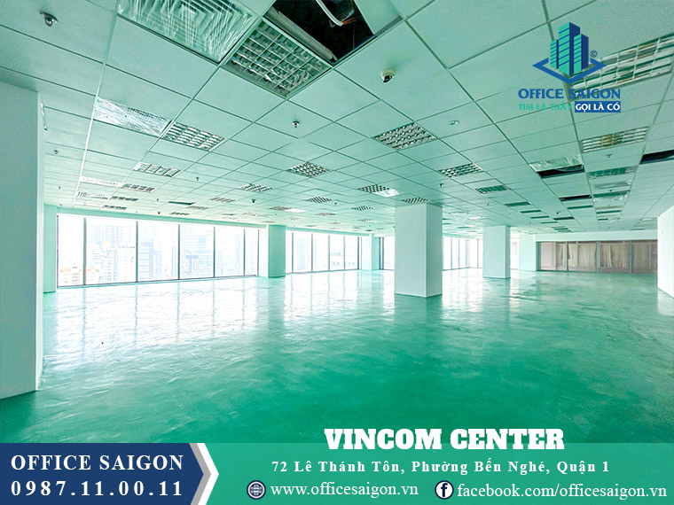 Diện tích cho thuê Vincom Center Quận 1