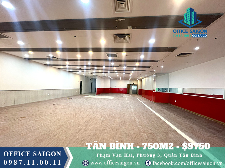 Diện tích 750m2 Phạm Văn Hai Quận Tân Bình