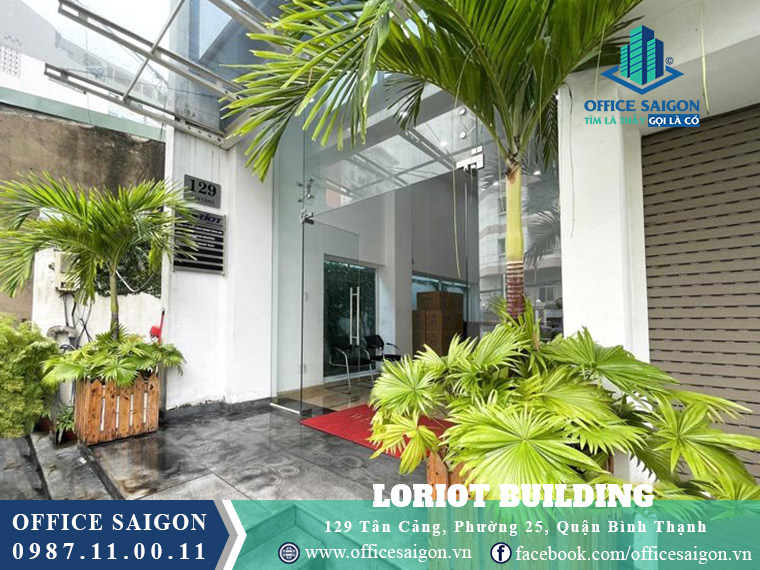 Lối vào toà nhà Loriot Building quận Bình Thạnh