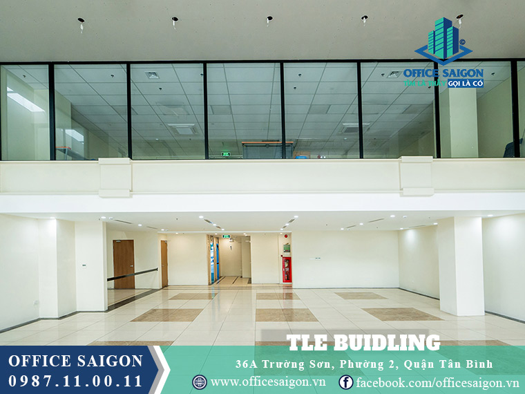 Mặt tiền toà nhà TLE Building đường Trường Sơn