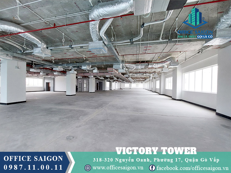 Diện tích toà nhà Victory Tower quận Gò Vấp