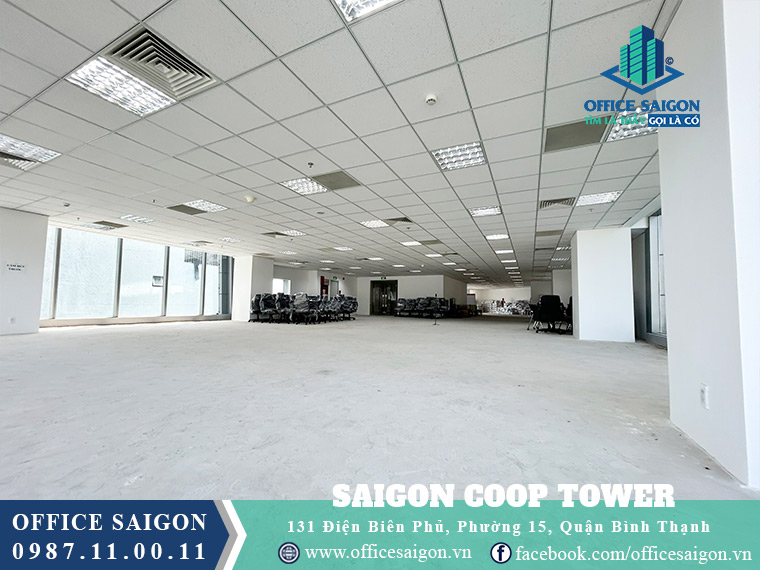 Diện tích toà nhà Saigon Coop Tower Điện Biên Phủ