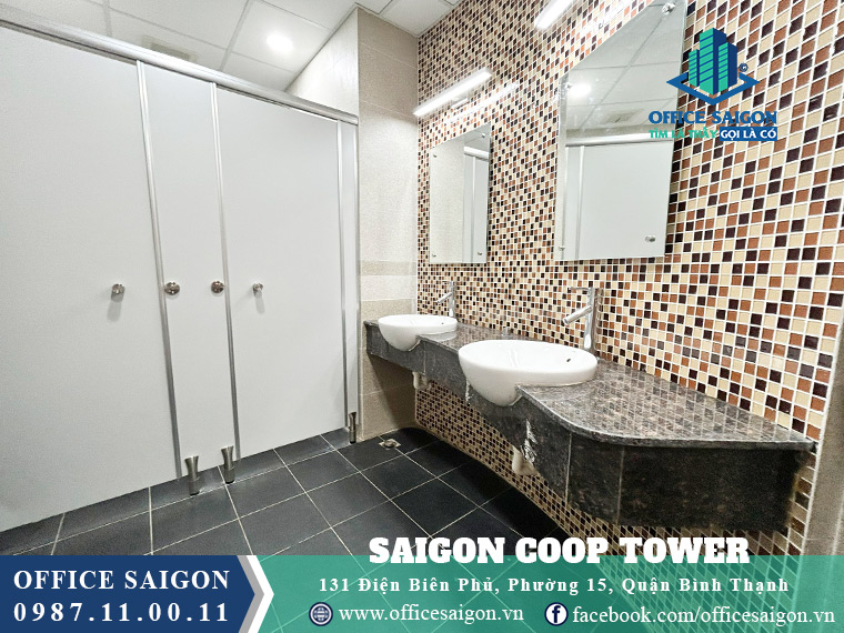  Toilet toà nhà Saigon Coop Tower Điện Biên Phủ