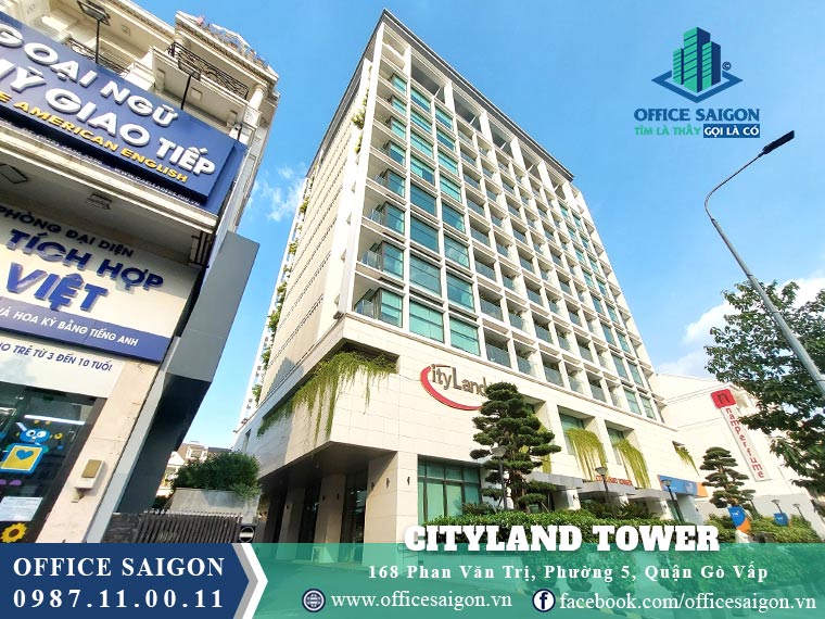 Toà nhà CityLand Tower văn phòng cho thuê quận Gò Vấp