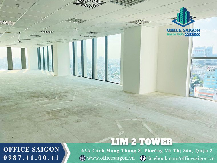 Diện tích cho thuê tại Lim 2 Tower 